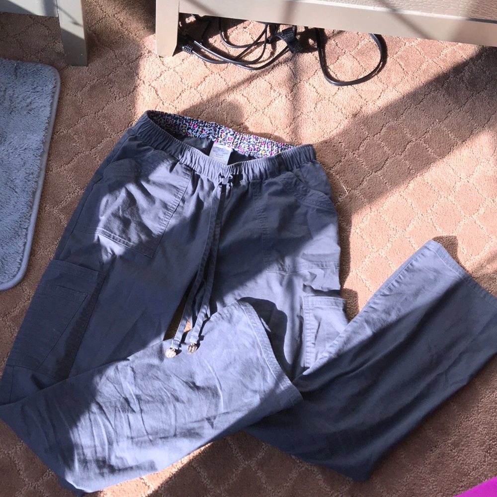 Grey scrub pants